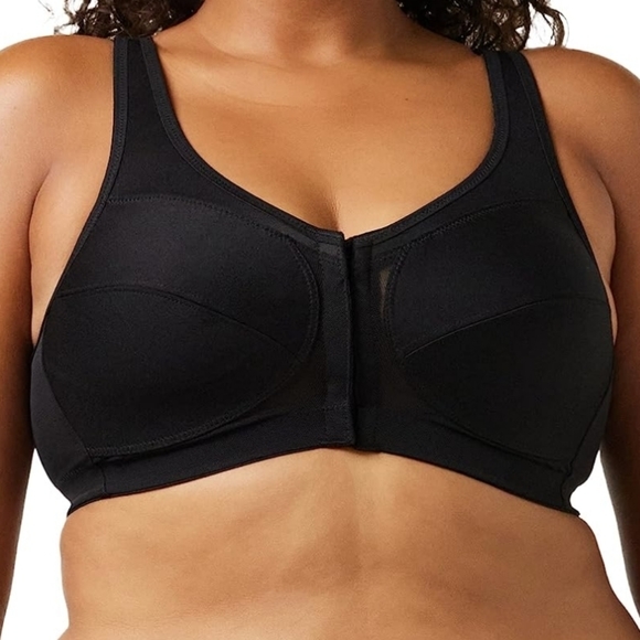 Glamorise Women's MagicLift Front Close Posture Back Support Bra #1265 Size 38H - Picture 10 of 12